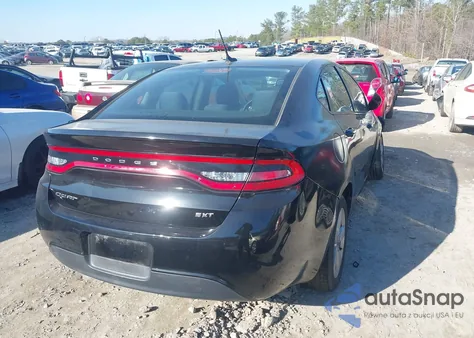 2016 Dodge Dart Sxt из США, поврежденный, VIN 1C3CDFBBXGD728631